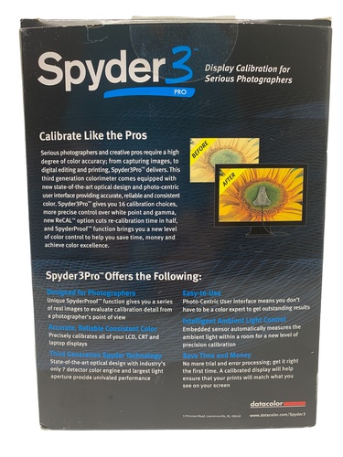 Varios Fotografía SPYDER 3  PRO