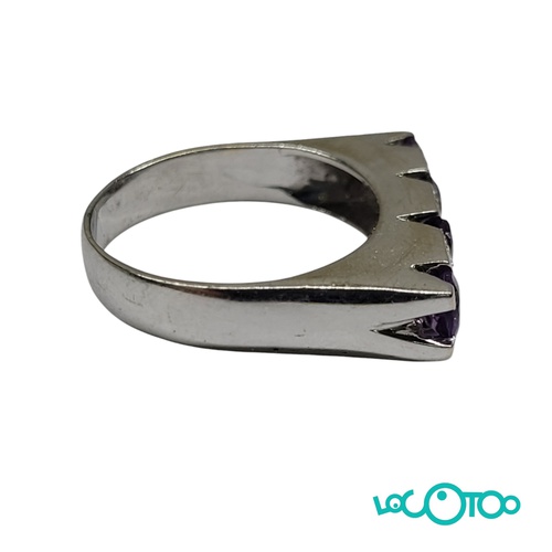 Anillo Oro blanco 18K y diamantes 