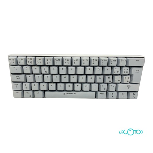 Teclado NEWSKILL PYROS IVORY