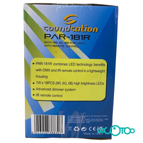 FOCO LED SOUNDSATION PAR-181R