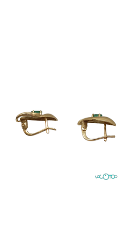 Pendientes Oro Cierre Clip