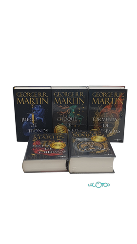 Libros PLAZA JANÉS JUEGO DE TRONOS 5 TOMOS