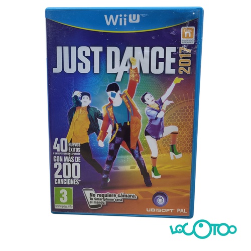NINTENDO WII U JUST DANCE 2017