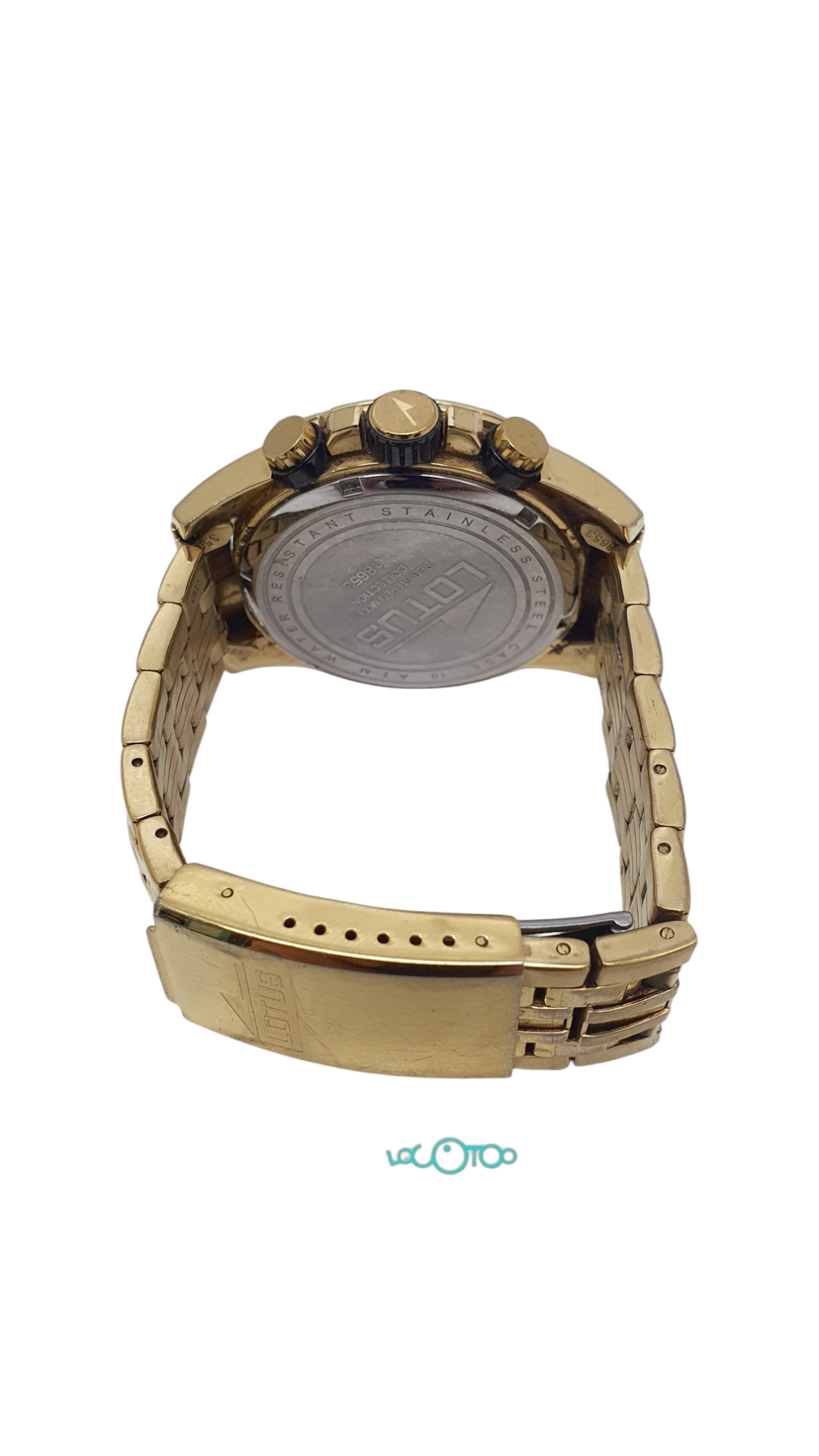 LOTUS 18653 Talla 22 44 mm Cuarzo Acero