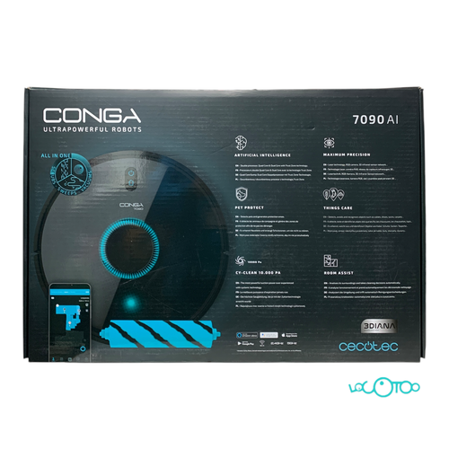 Aspirador Robot CECOTEC CONGA 7090 AI