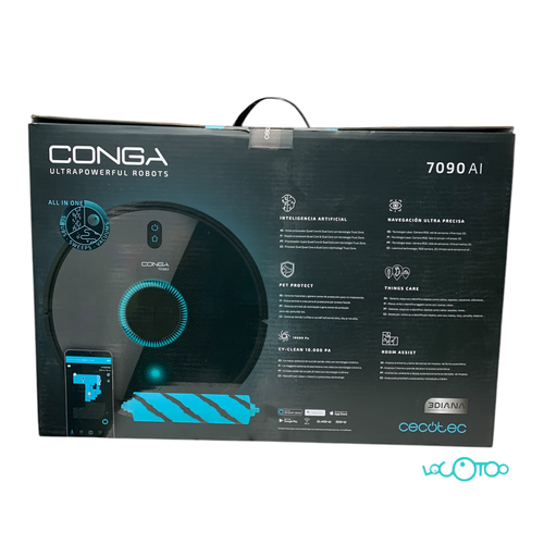 Aspirador Robot CECOTEC CONGA 7090 AI