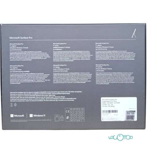 MICROSOFT SURFACE PRO 11ª EDICIÓN (2076)