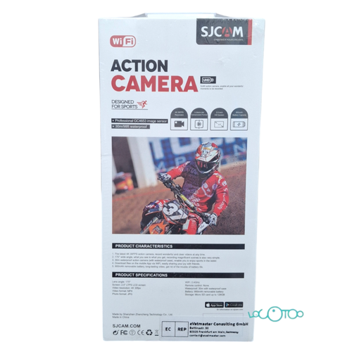 Videocámara Deportiva SJCAM ACTION CAMERA 4