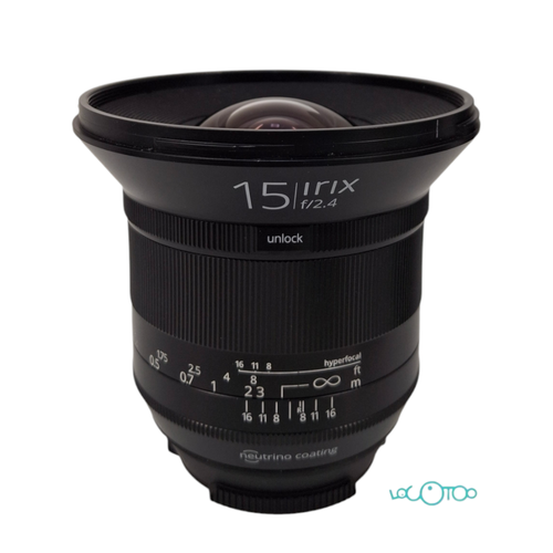OBJETIVO IRIX 15MM 2.4 BLACKSTONE para Cano