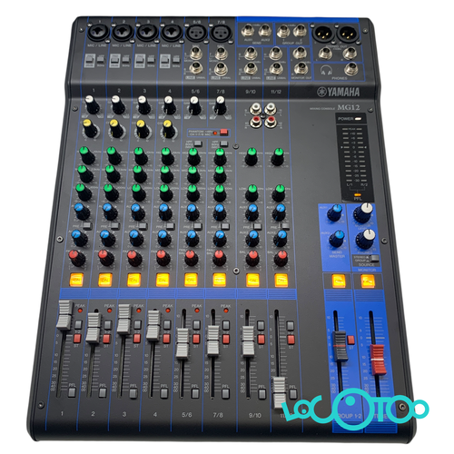 Mesa Dj YAMAHA MG12 12 Canales Efectos 8 Sa