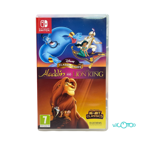 DISNEY CLASSIC GAMES ALADDIN AND THE LION K