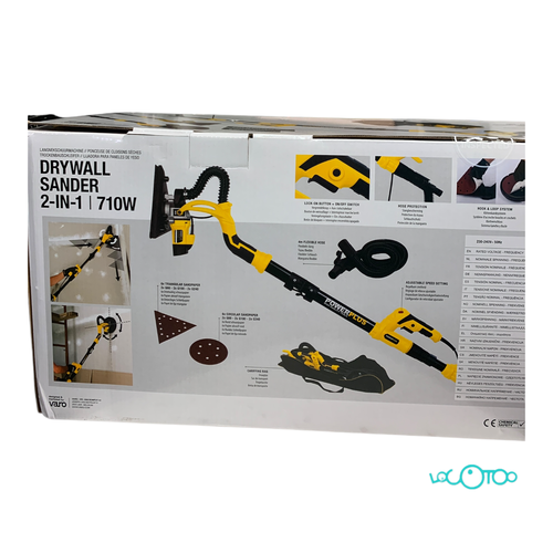 Lijadora Eléctrica POWERPLUS POWX0477 De Ji