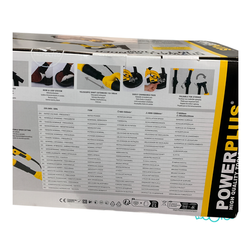 Lijadora Eléctrica POWERPLUS POWX0477 De Ji