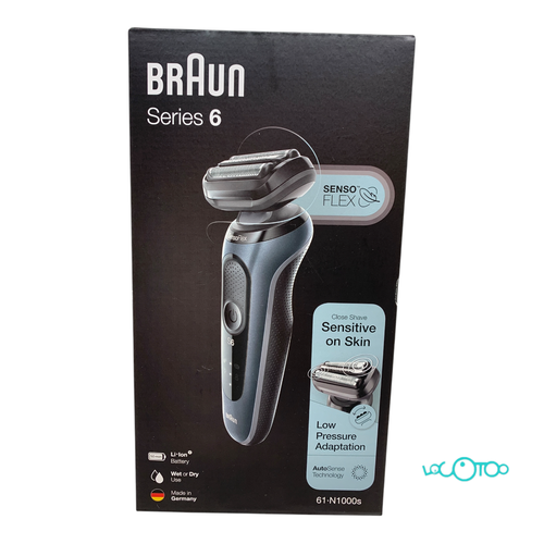Afeitadora Eléctrica BRAUN SERIES 6 Inalámb