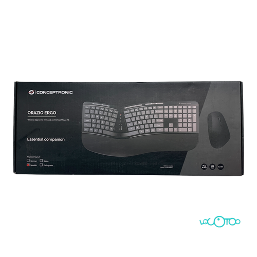 Kit Teclado y Ratón CONCEPTRONIC ORAZIO ERG