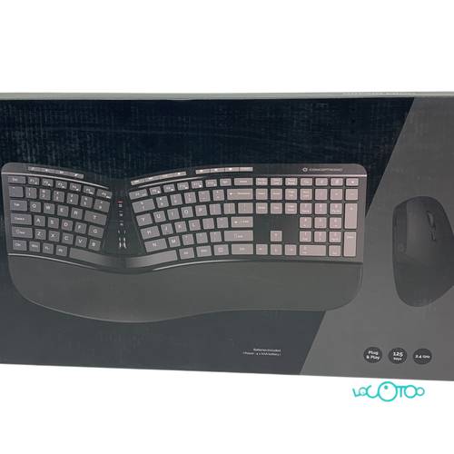 Kit Teclado y Ratón CONCEPTRONIC ORAZIO ERG