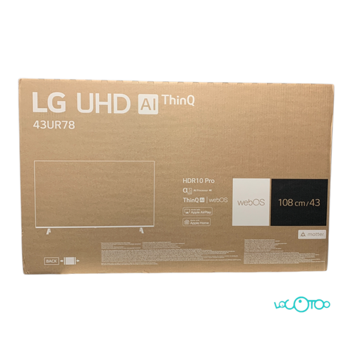 TV LED LG 43UR78 WIFI SmartTV TDT 43 '' 4K