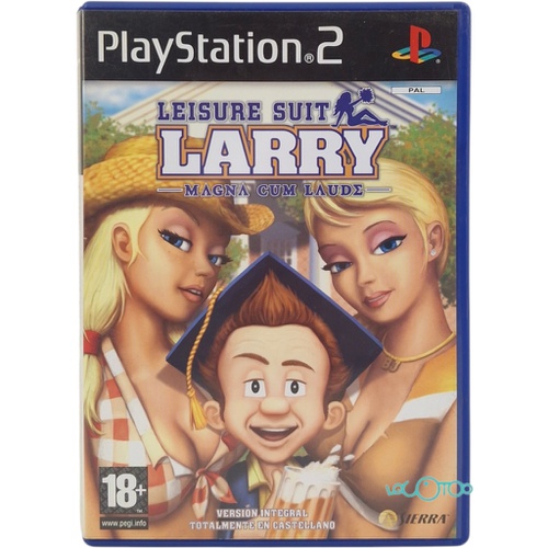 LEISURE SUIT LARRY MAGNA CUM LAUDE SONY PS2