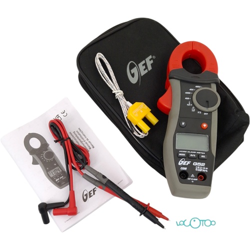 PINZA AMPERIMÉTRICA GEF G52