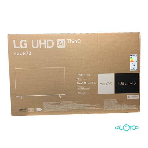 TV LED LG 43UR78 WIFI SmartTV TDT 43 '' 4K