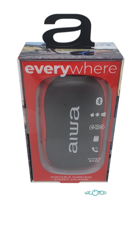 Altavoz Portátil AIWA BS-110RD USB Bluetoot