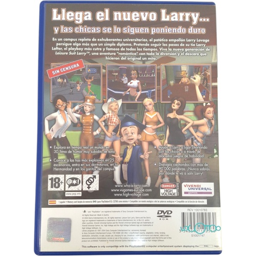 LEISURE SUIT LARRY MAGNA CUM LAUDE SONY PS2