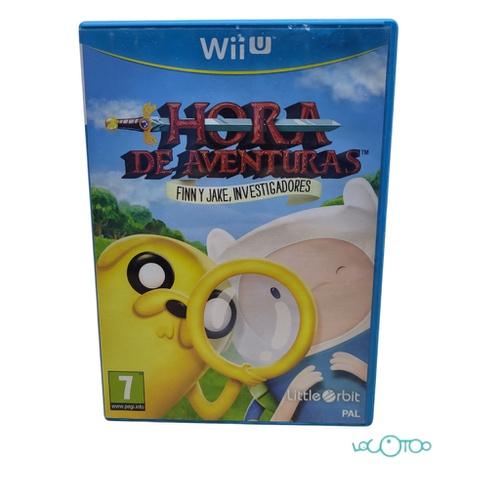  NINTENDO WII U HORA DE AVENTURAS FINN Y JA