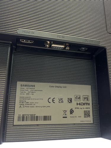 Monitor Led SAMSUNG F27T350FHR 27 '' 1920x1