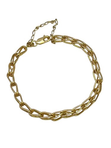 Pulsera Oro Cerrada 18 cm