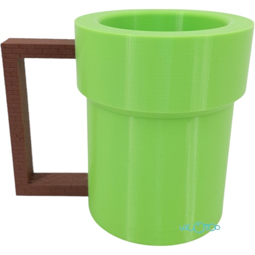 IMPRESIÓN 3D PORTA LATAS TUBERIA MARIO BROS