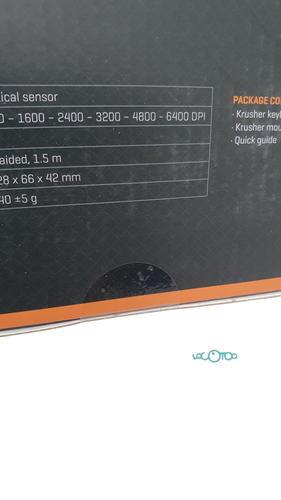 Kit Teclado y Ratón KROM KRUSHER RGB Teclad