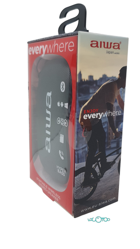 Altavoz Portátil AIWA BS-110RD USB Bluetoot