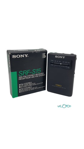 Radio SONY SRF-S15 Portatil FM AM