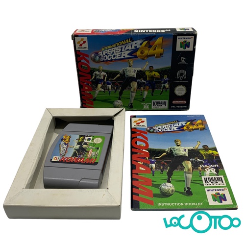 Videojuego SUPER STAR SOCCER 64