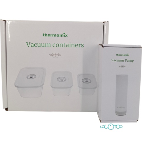 BOMBA DE VACÍO + SET DE RECIPIENTES VORWERK