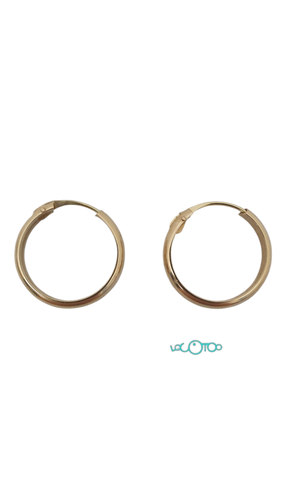 Pendientes Oro GEMJOYA D-652-16 Cierre Ball