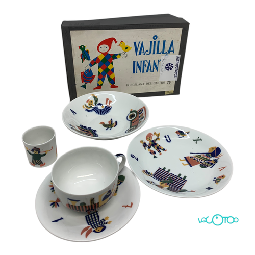 Cerámica SARGADELOS VAJILLA INFANTIL