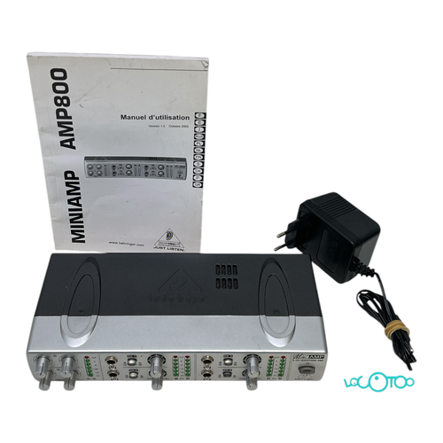 Varios Equipamiento Musical BERINGER AMP800