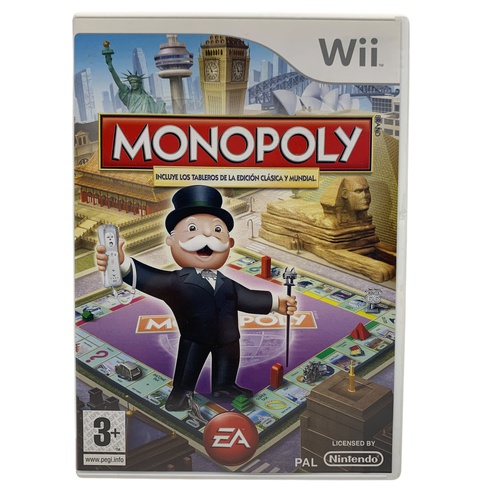 Videojuego NINTENDO WII MONOPOLY  WII