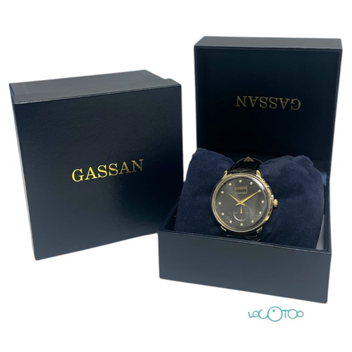 Reloj GASSAN Cuarzo Piel
