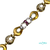 Pulsera Oro 18K CON PIEDRAS