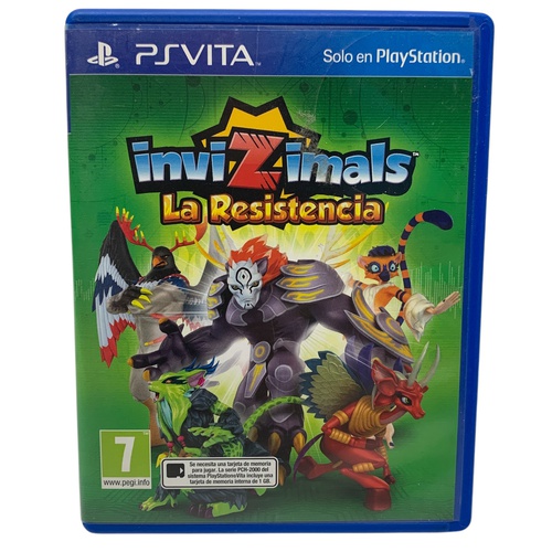 Videojuego JUEGO PSVITA INVIZIMALS LA RESIS
