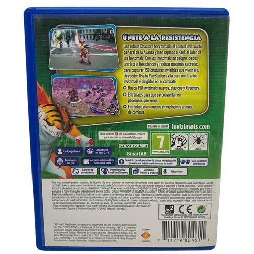 Videojuego JUEGO PSVITA INVIZIMALS LA RESIS