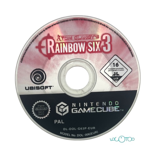 TOM CLANCYS RAINBOW SIX 3 NINTENDO GAMECUBE