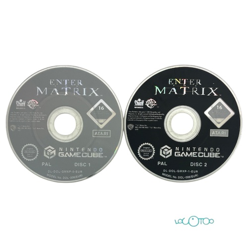 ENTER THE MATRIX NINTENDO GAMECUBE 