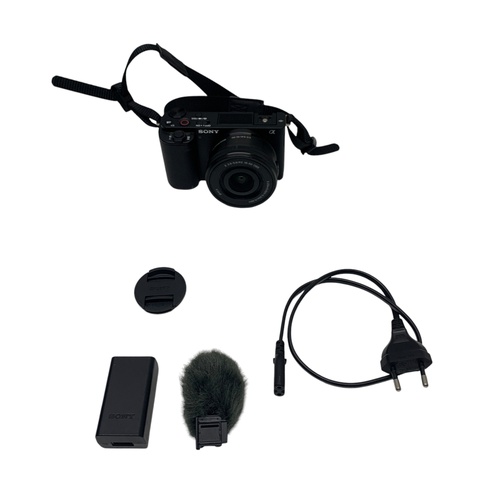 Cámara Evil SONY ZV-E10 4K + SELP1650 16-50