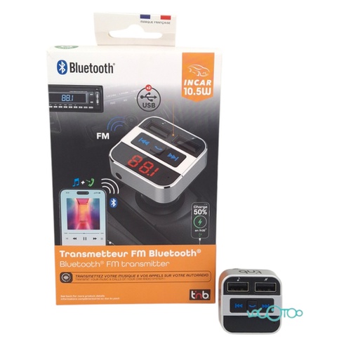TRANSMISOR FM BLUETOOTH IN CAR 10.5W
