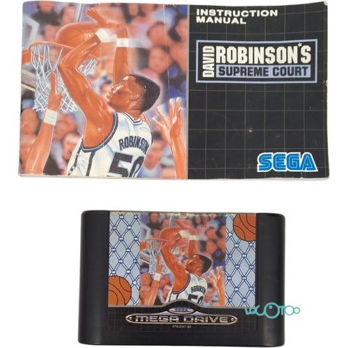 DAVID ROBINSONS SUPREME COURT SEGA MEGA DRI