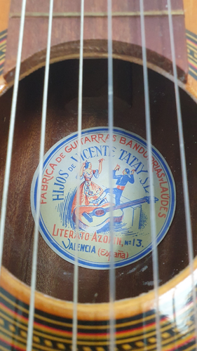 Guitarra Clásica HIJOS DE VICENTE TATAY 6 C