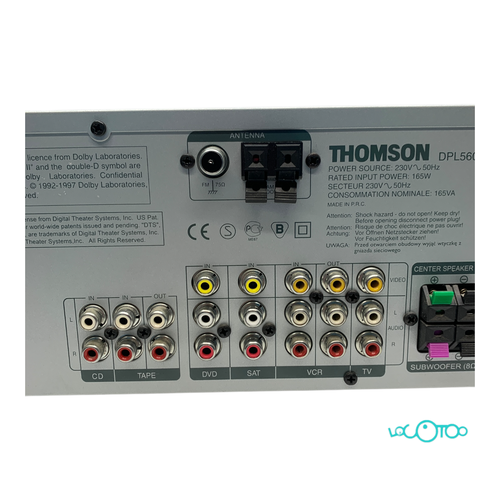 Amplificador HIFI THOMSON DPL560HT 300 W En